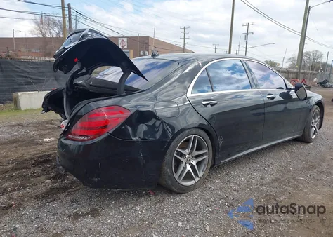 2019 Mercedes-Benz S 560 4Matic z USA, uszkodzony, nr VIN WDDUG8GB7KA473948